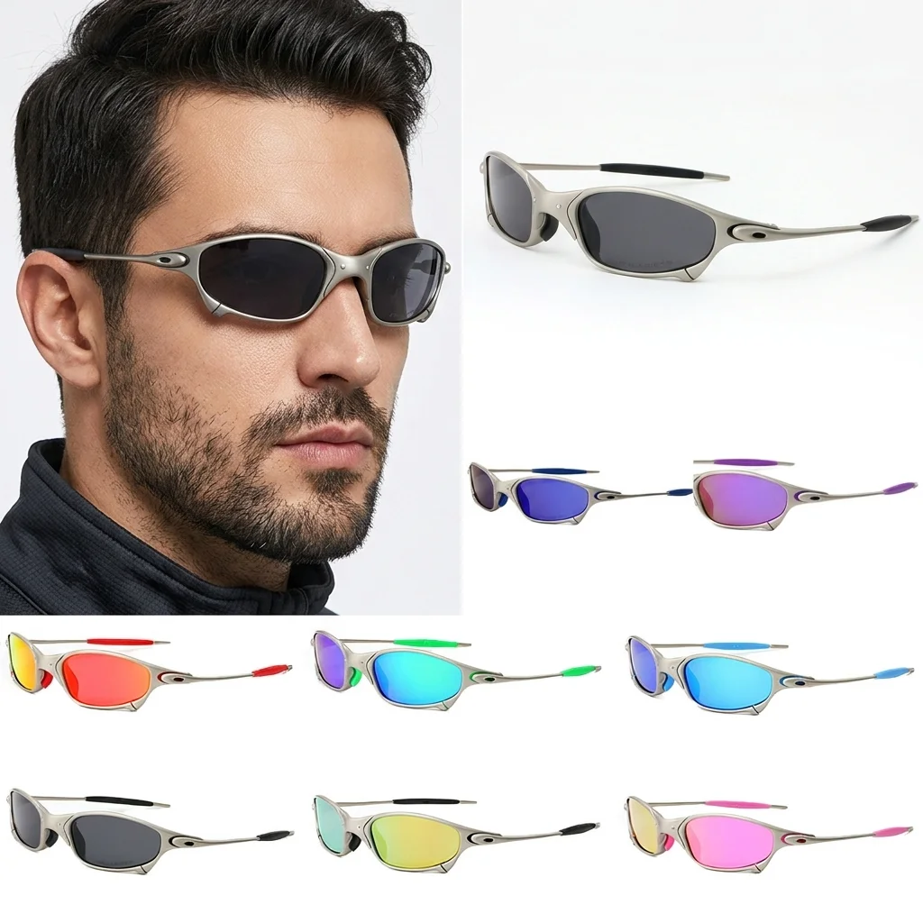 Cycling Glasses Polarized Sunglasses for Men and Women, Trendy Silver Frame, Travel, Cycling, and Driving Sunglasses
Cycling Glasses Polarized Sunglasses for Men and Women, Trendy Silver Frame, Travel, Cycling, and Driving Sunglasses