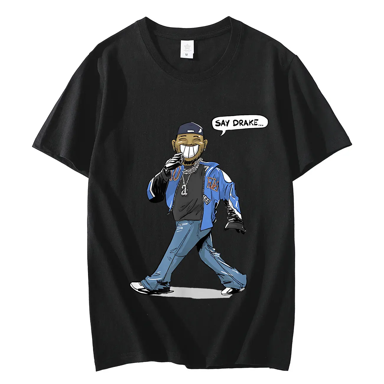 Kendrick Lamar Say Drake Funny Meme T-shirt Men Women Fashion Hip Hop Short Sleeve T-shirts Summer Casual Loose Cotton T Shirts
Kendrick Lamar Say Drake Funny Meme T-shirt Men Women Fashion Hip Hop Short Sleeve T-shirts Summer Casual Loose Cotton T Shirts