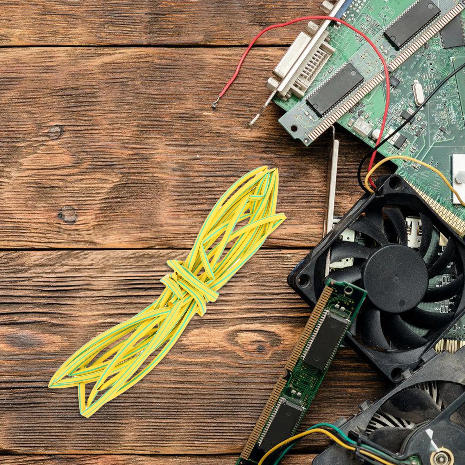 Термоусадочная трубка Жгут проводов Рукав для трубы Крышка кабеля Электрическое управление Огнестойкий Желтый Зеленый дизайн Легко
Термоусадочная трубка Жгут проводов Рукав для трубы Крышка кабеля Электрическое управление Огнестойкий Желтый Зеленый дизайн Легко