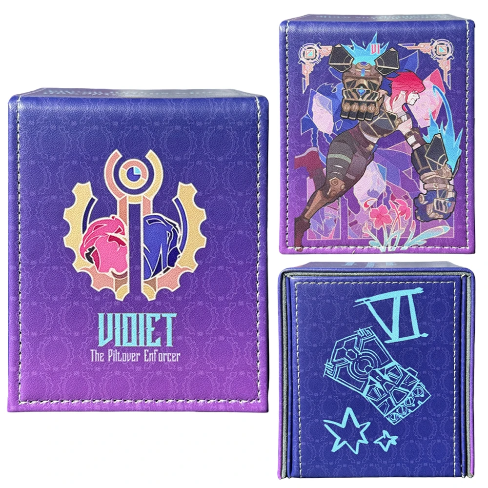 Diy Self Made Runes Battlefield TCG Vi Flip Deck Case Premium Leather Card Storage Box Window Design For OPCG PTCG WS
Diy Self Made Runes Battlefield TCG Vi Flip Deck Case Premium Leather Card Storage Box Window Design For OPCG PTCG WS