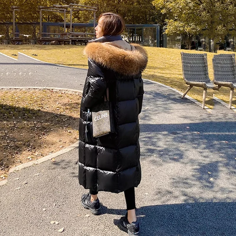 2021 New Fashion Winter Down Coat Women X-Long High Quality Parkas Hooded Outerwear Warm Faux Fur Thick Woman Jacket
2021 New Fashion Winter Down Coat Women X-Long High Quality Parkas Hooded Outerwear Warm Faux Fur Thick Woman Jacket
