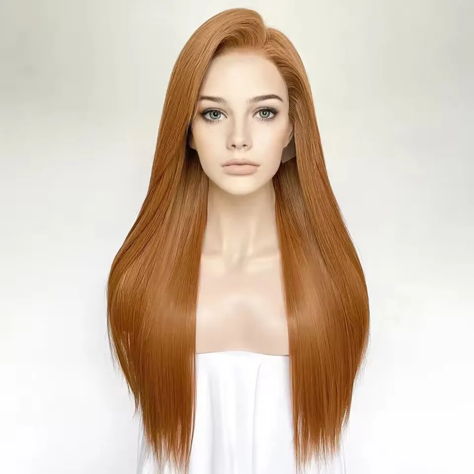 ZXBMALWIGS Long 13x4 Lace Front Synthetic Hair Wigs Glueless Silky Straight Caramel Brown Blonde Lolita Daily Wear Black Women
ZXBMALWIGS Long 13x4 Lace Front Synthetic Hair Wigs Glueless Silky Straight Caramel Brown Blonde Lolita Daily Wear Black Women