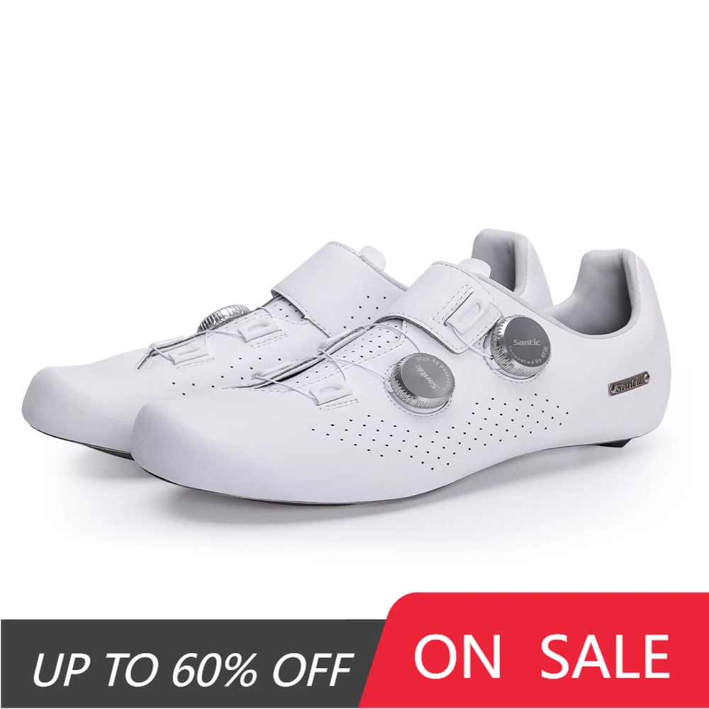 Santic шоссейные велосипедные туфли с замком, дышащая подошва из титанового сплава, профессиональная велосипедная обувь с замком класса 16, для мужчин и женщин
Santic шоссейные велосипедные туфли с замком, дышащая подошва из титанового сплава, профессиональная велосипедная обувь с замком класса 16, для мужчин и женщин