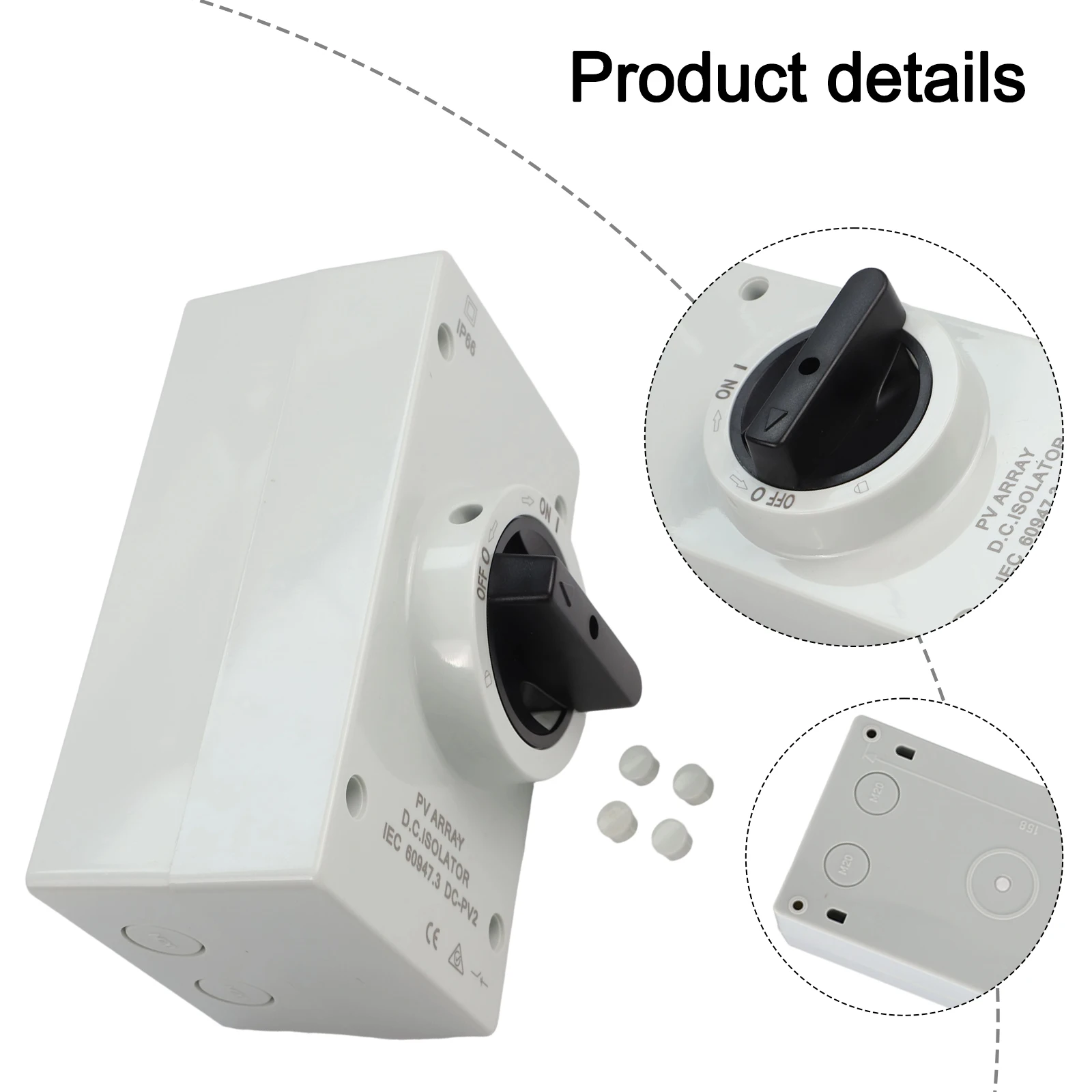 000 Times Isolation Switch Isolation Switch 100 32A 1000V 50 60HZ From 300V To 1000V Panel Type Silver Contacts
000 Times Isolation Switch Isolation Switch 100 32A 1000V 50 60HZ From 300V To 1000V Panel Type Silver Contacts