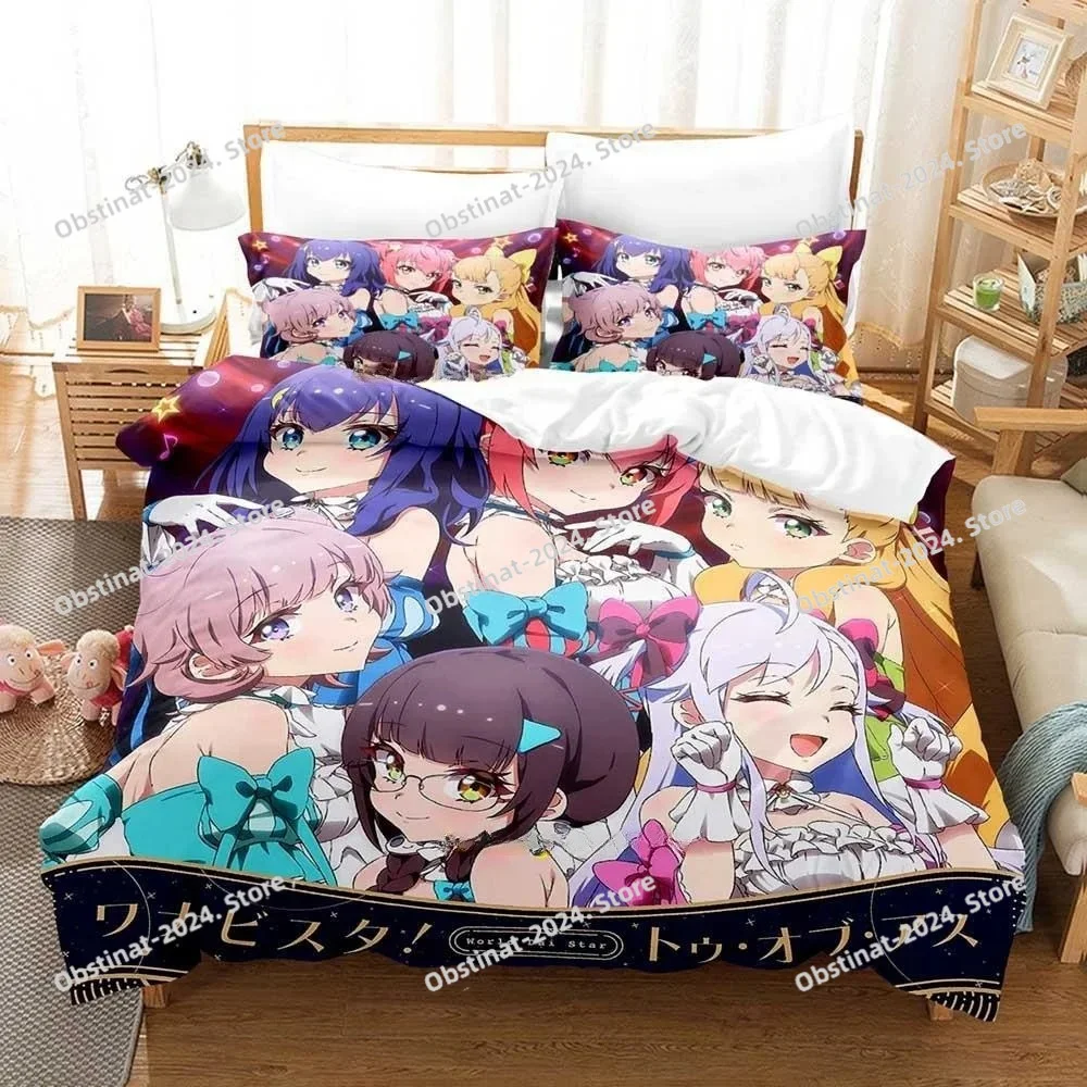 3D Print Anime Kawaii Girl World Dai Star Bedding Set Single Twin Full Queen King Size Bed Set Adult Kid Bedroom Duvetcover Sets
3D Print Anime Kawaii Girl World Dai Star Bedding Set Single Twin Full Queen King Size Bed Set Adult Kid Bedroom Duvetcover Sets