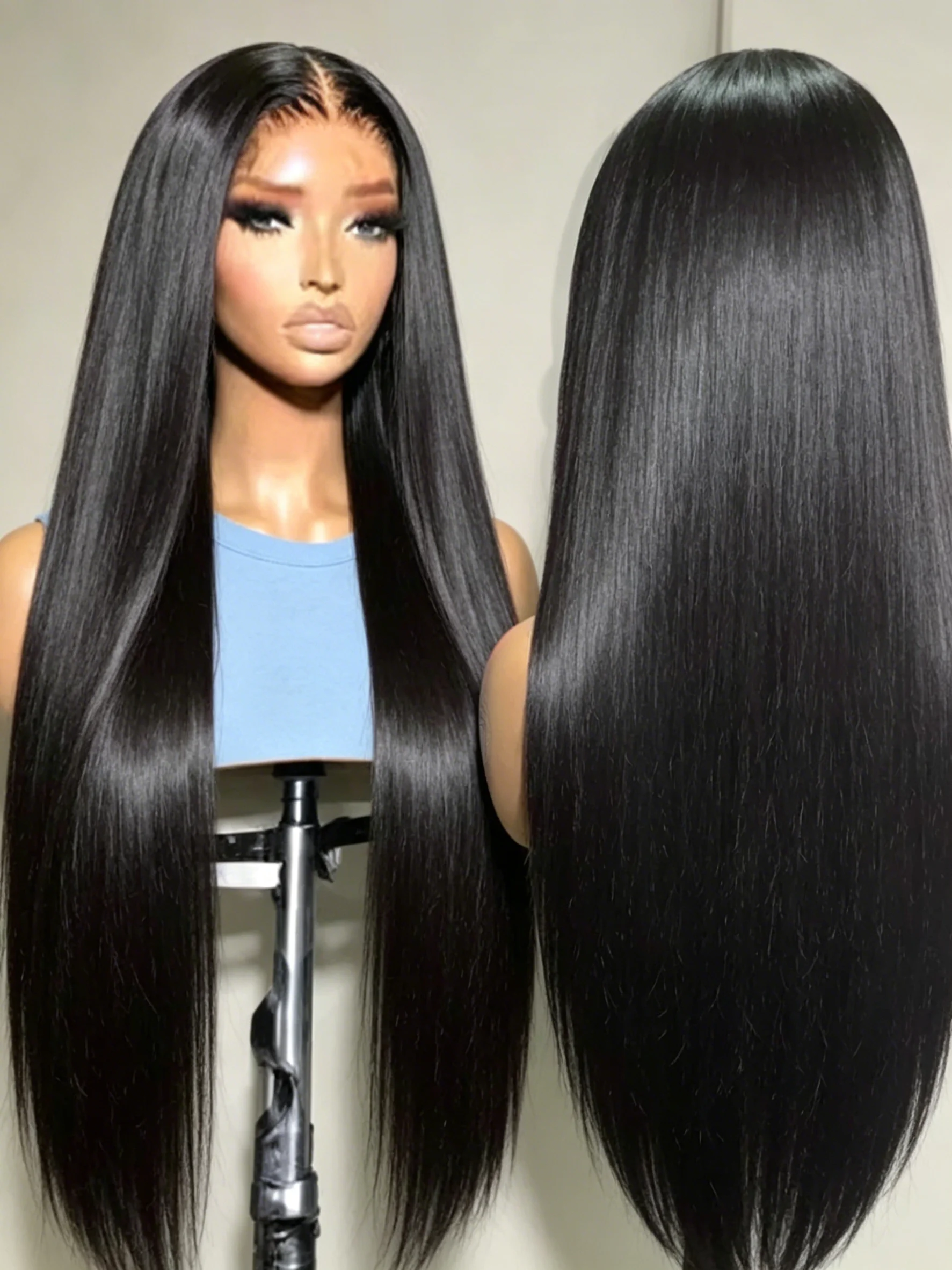 250% Density Bone Straight 13x6 HD Transparent Lace Frontal Wig 100% Brazilian Human Hair Preplucked 30 42 Inches 13x4 For Women
250% Density Bone Straight 13x6 HD Transparent Lace Frontal Wig 100% Brazilian Human Hair Preplucked 30 42 Inches 13x4 For Women
