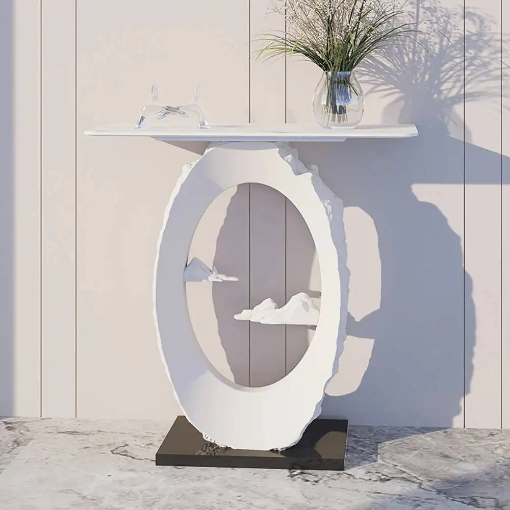 Aesthetic Design Console Table Nordic Trendy Entrance Hall Beauty Console Table Living Room Modern Tisch Wohnzimer Furniture
Aesthetic Design Console Table Nordic Trendy Entrance Hall Beauty Console Table Living Room Modern Tisch Wohnzimer Furniture
