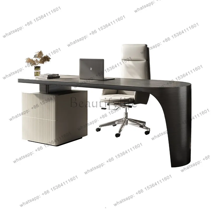 Light luxury desk Italian minimalist rock slab computer desk household
Light luxury desk Italian minimalist rock slab computer desk household