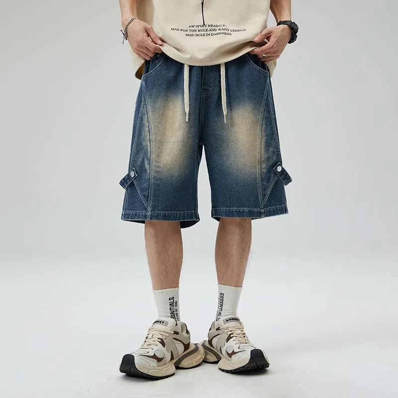 Hip Hop Summer Baggy Denim Shorts Streetwear Vintage Loose Jeans Shorts For Male Black
Hip Hop Summer Baggy Denim Shorts Streetwear Vintage Loose Jeans Shorts For Male Black