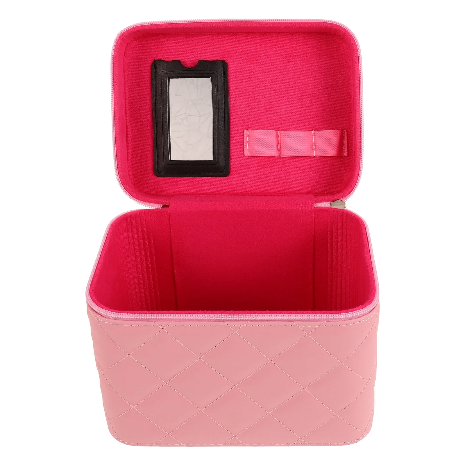 Stylish Makeup Organizer Bag Storage Case Vanity Box Durable Travel Case Handle Women'S Toiletry Bag Large Capacity
Stylish Makeup Organizer Bag Storage Case Vanity Box Durable Travel Case Handle Women'S Toiletry Bag Large Capacity