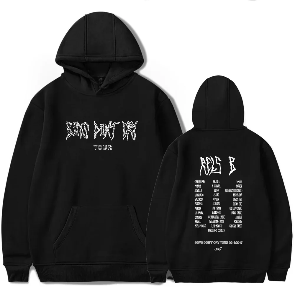 Rels B Rapper Merch Boys Don't Cry Tour Hoodie Unisex long sleeves Trendy Casual Streetwear
Rels B Rapper Merch Boys Don't Cry Tour Hoodie Unisex long sleeves Trendy Casual Streetwear