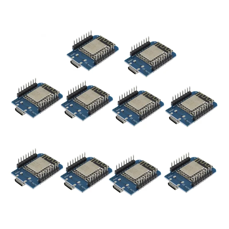 New-For Arduino Compatible D1 Mini TYPE-C Development Board USB ESP8266 ESP-12F V2 Module Wifi D1 Mini Dev Board 3.3V 10PCS With
New-For Arduino Compatible D1 Mini TYPE-C Development Board USB ESP8266 ESP-12F V2 Module Wifi D1 Mini Dev Board 3.3V 10PCS With