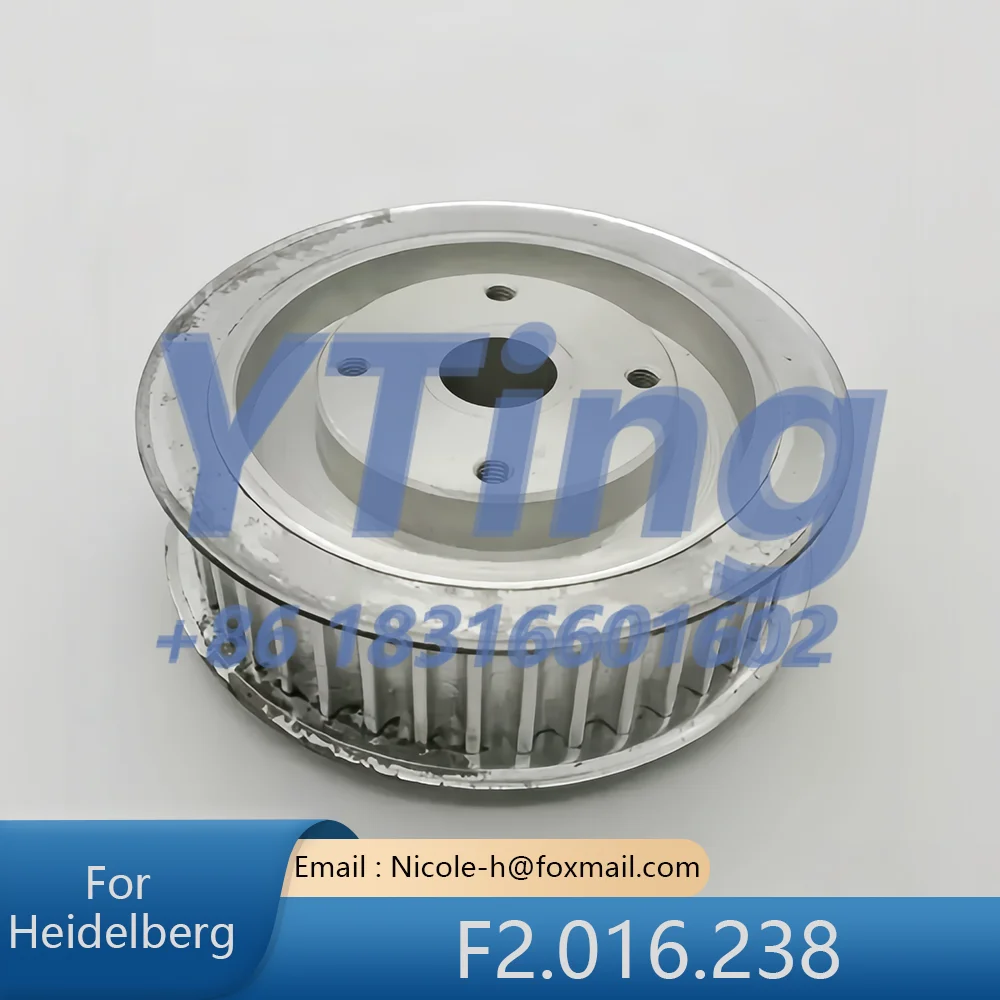 Heidelberg Printing Machine Accessories XL105 CD102 Enhanced Fit Drive Pulley F2.016.238
Heidelberg Printing Machine Accessories XL105 CD102 Enhanced Fit Drive Pulley F2.016.238