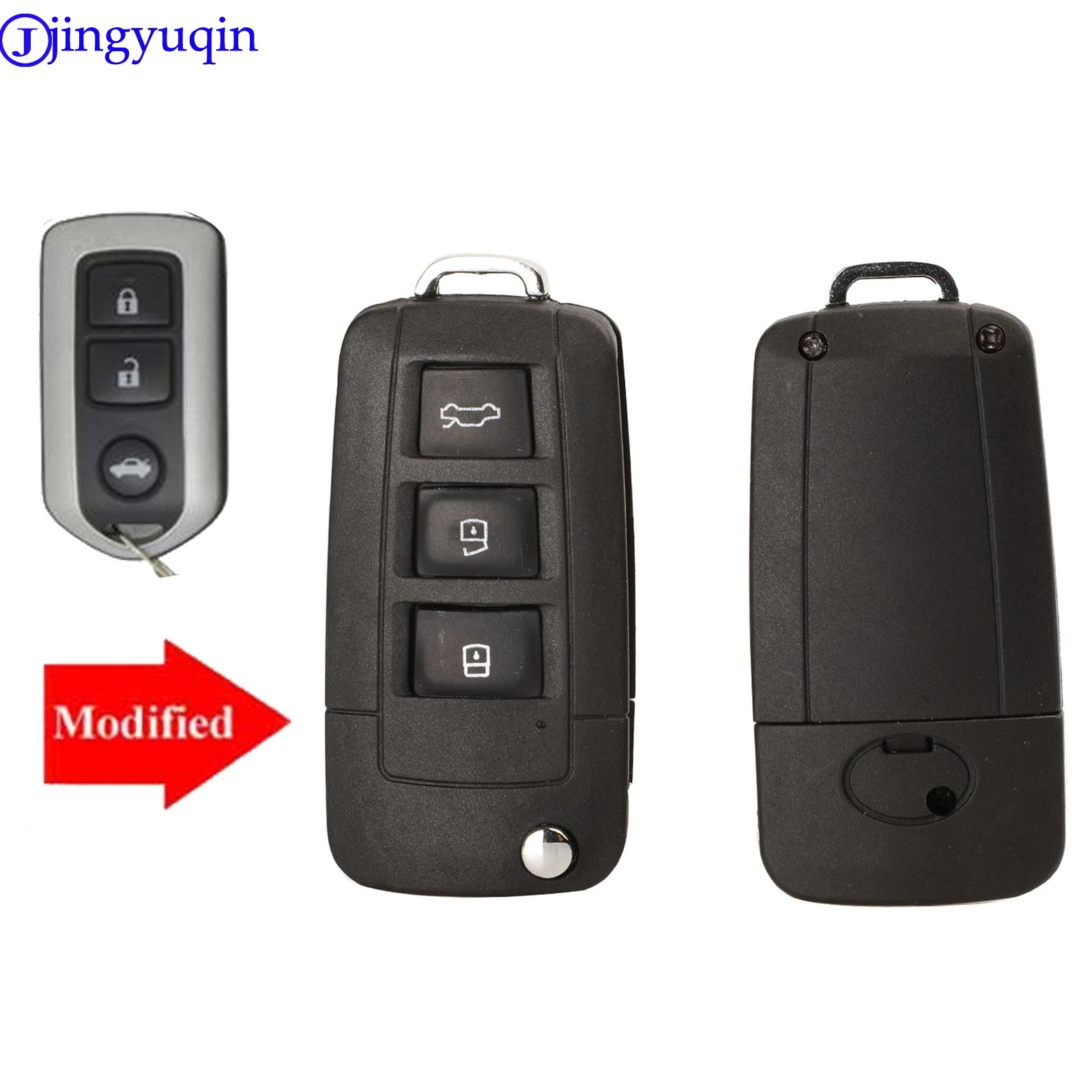 jingyuqin 3 Buttons Remote Modified Folding Key Fob Case Blade Shell Cover For TOYOTA RAV4 Toyota Camry Avalon Corolla Matrix
jingyuqin 3 Buttons Remote Modified Folding Key Fob Case Blade Shell Cover For TOYOTA RAV4 Toyota Camry Avalon Corolla Matrix