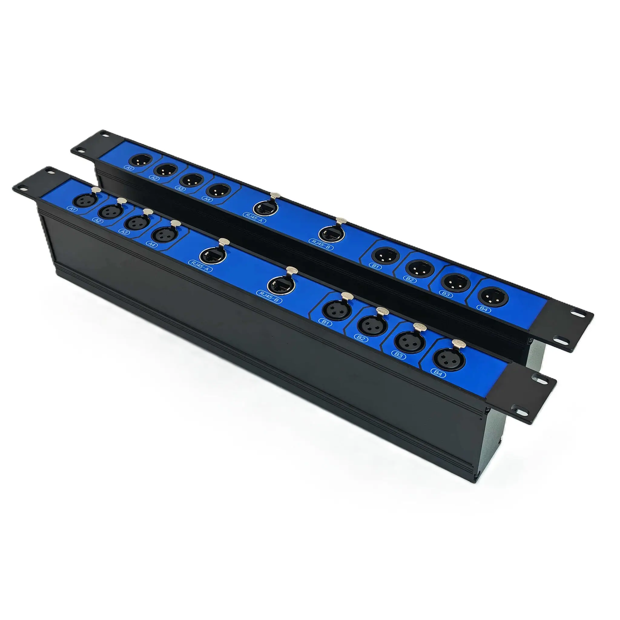 1U 19-inch Rack Form Factor Ethernet Cables Adaptors Box with Integrated Composite Signal Design for Efficient Signal Routing
1U 19-inch Rack Form Factor Ethernet Cables Adaptors Box with Integrated Composite Signal Design for Efficient Signal Routing