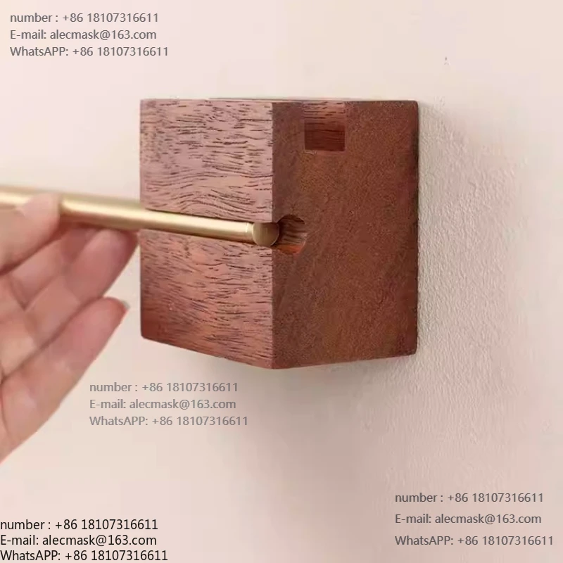 Toilet towel bar free punching bathroom waterproof solid wood pure copper simple storage
Toilet towel bar free punching bathroom waterproof solid wood pure copper simple storage