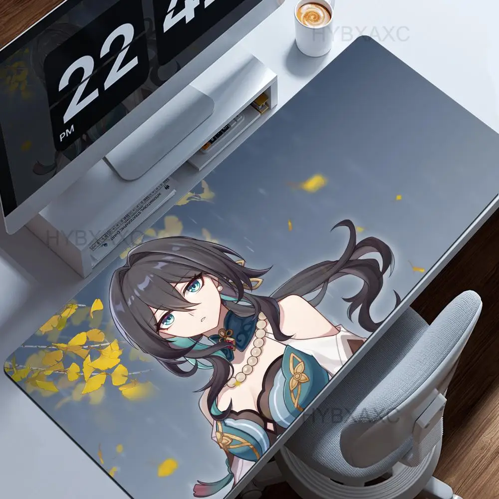 Honkai Hot Game Cute Ruan Mei gaming Mouse kawaii Pad Large Size Office Desk Protector Mat PU Leather Waterproof Mouse Pad Deskt
Honkai Hot Game Cute Ruan Mei gaming Mouse kawaii Pad Large Size Office Desk Protector Mat PU Leather Waterproof Mouse Pad Deskt