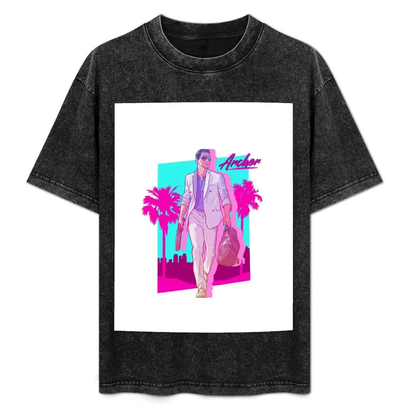 Archer - Vice Palm 80s T-Shirt Modern Style Print T-Shirt
Archer - Vice Palm 80s T-Shirt Modern Style Print T-Shirt