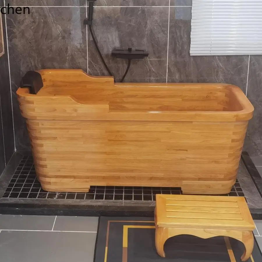 YXY Oak Wooden Bathtub Bath Bucket Soaking Bath Bucket Bathtub Solid Wood Household
YXY Oak Wooden Bathtub Bath Bucket Soaking Bath Bucket Bathtub Solid Wood Household