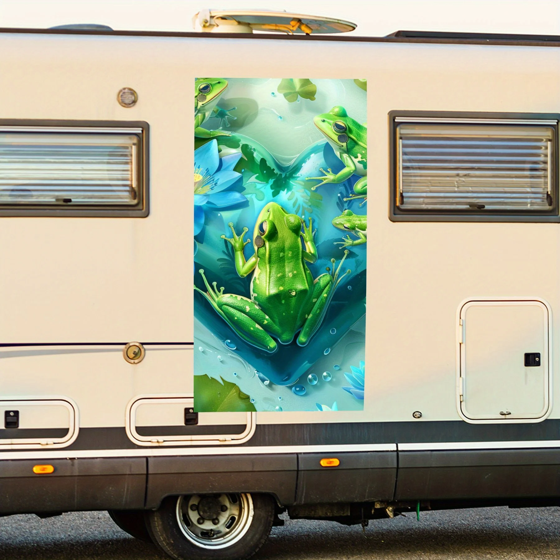 Наклейка ArtCar в форме зеленых лягушек и сердечек, виниловая наклейка на сторону моторики дома, водонепроницаемая самоклеящаяся виниловая наклейка на
Наклейка ArtCar в форме зеленых лягушек и сердечек, виниловая наклейка на сторону моторики дома, водонепроницаемая самоклеящаяся виниловая наклейка на