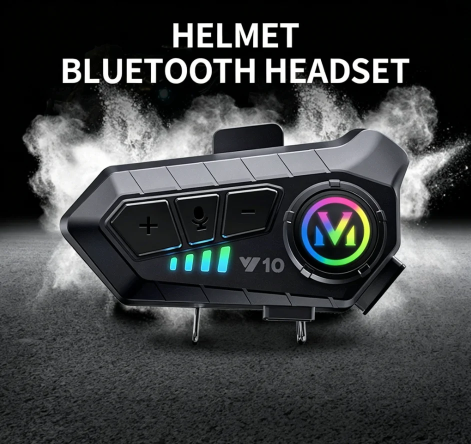 3D Motorcycle Helmet Headset, LED Bluetooth 5.3 Stereo Earphone, Waterproof Universal for All Smart Phones
3D Motorcycle Helmet Headset, LED Bluetooth 5.3 Stereo Earphone, Waterproof Universal for All Smart Phones