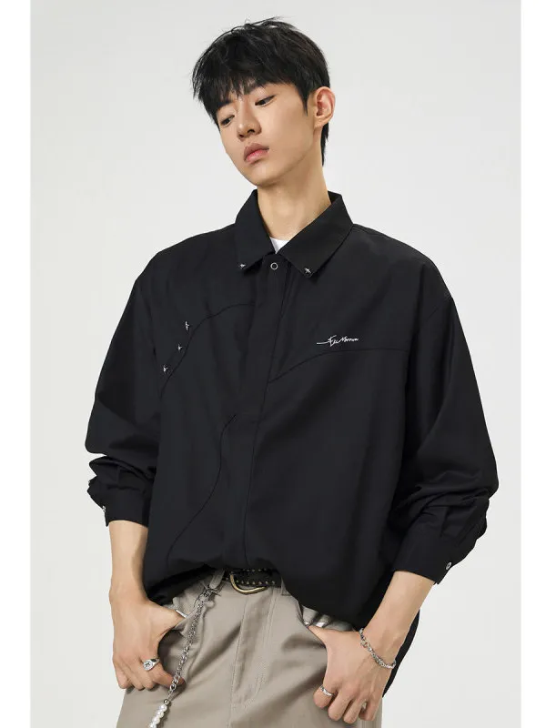 Мужская демисезонная свободная куртка-пальто в американском стиле, модная, с 3D-вышивкой в виде звезд, индивидуальный пошив
Мужская демисезонная свободная куртка-пальто в американском стиле, модная, с 3D-вышивкой в виде звезд, индивидуальный пошив