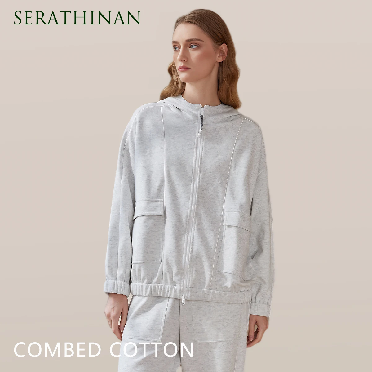 K1356W Autumn and winter new luxury women's Clothing combed cotton long-sleeved sweatshirt solid top hoodie hooded clothes
K1356W Autumn and winter new luxury women's Clothing combed cotton long-sleeved sweatshirt solid top hoodie hooded clothes