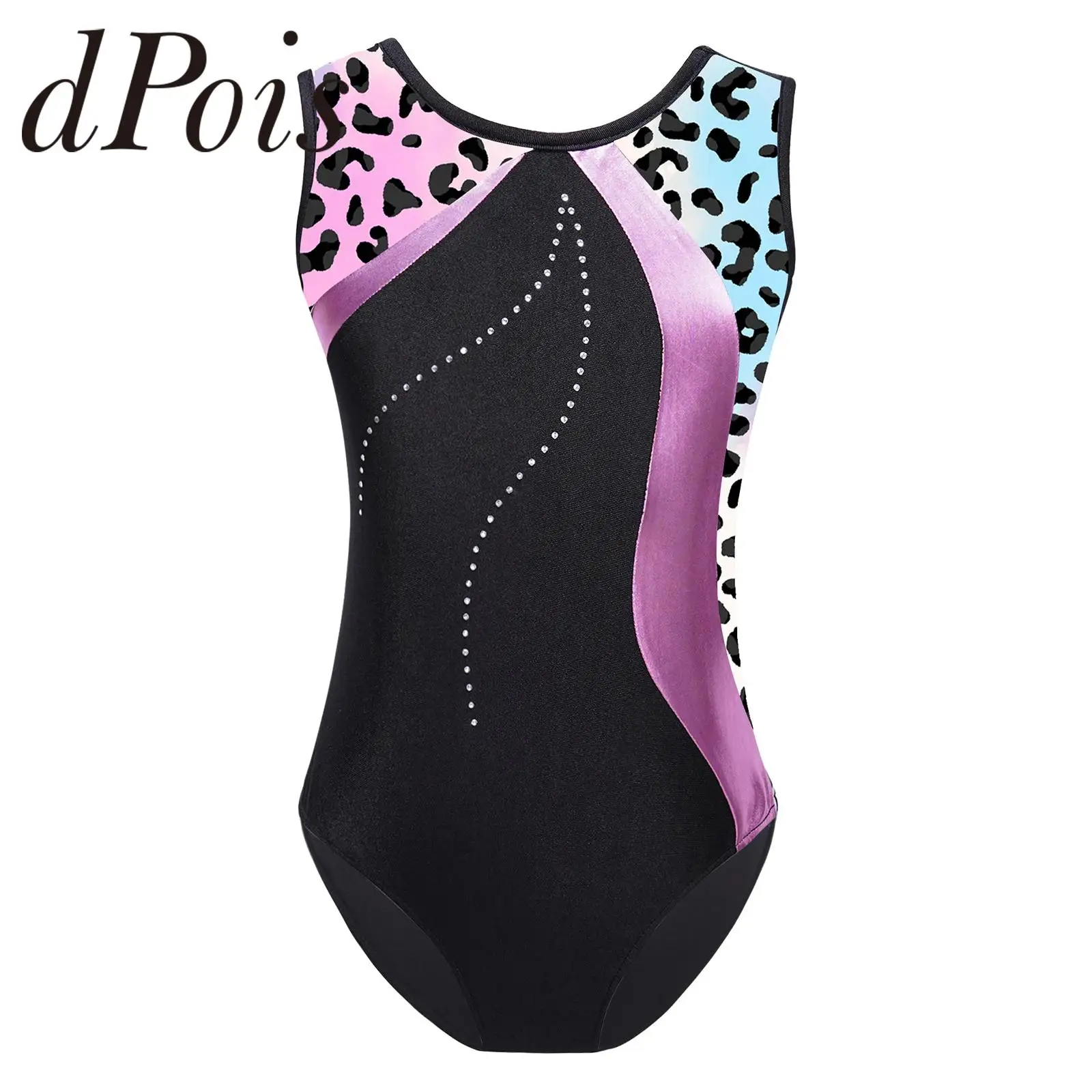 Kids Gymnastics Jumpsuit for Girls Print Leotard Patchwork Sleeveless Skating Gymnastics Bodysuit Children Ballet Dance Leotard
Kids Gymnastics Jumpsuit for Girls Print Leotard Patchwork Sleeveless Skating Gymnastics Bodysuit Children Ballet Dance Leotard