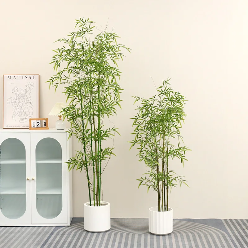 Simulation of Green Bamboo Potted Fake Bamboo Courtyard Outdoor Landscaping Decorative Props Large-scale Landing Potted Plants
Simulation of Green Bamboo Potted Fake Bamboo Courtyard Outdoor Landscaping Decorative Props Large-scale Landing Potted Plants