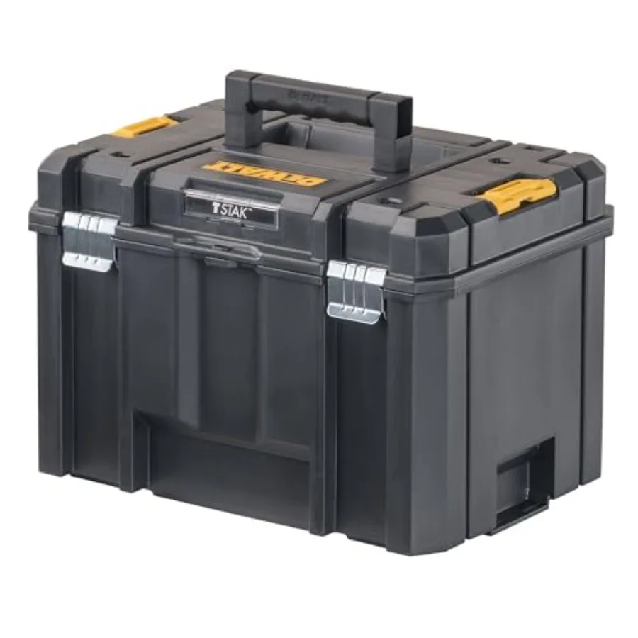 TSTAK Tool Box Extra Large Design Removable Tray for Easy Access to Tools Water and Debris Resistant DWST17806
TSTAK Tool Box Extra Large Design Removable Tray for Easy Access to Tools Water and Debris Resistant DWST17806