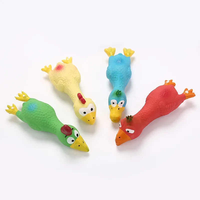Cute Latex Chicken Shape Pet Squeak Toys Dog Cat Puppy Chew Sound Toys Simulation Screaming Chicken Creative Dog Accessories
Cute Latex Chicken Shape Pet Squeak Toys Dog Cat Puppy Chew Sound Toys Simulation Screaming Chicken Creative Dog Accessories