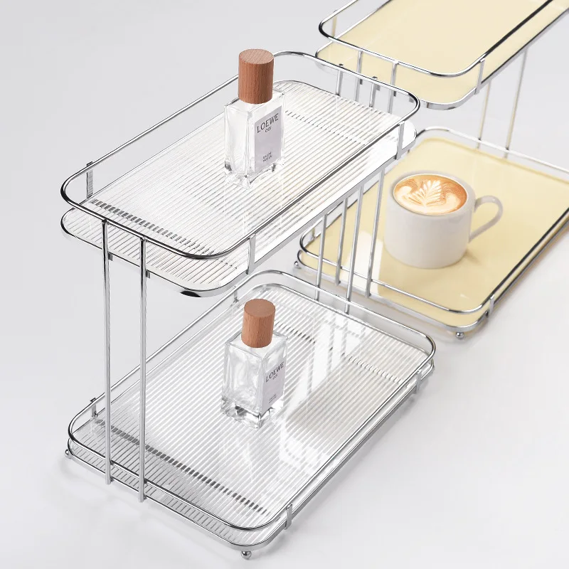 Thickened Multi-Layer Acrylic Wrought Iron Desktop Rack Tea Set Cup Holder Dressing Table Cosmetic Toilet Storage Holders Rack
Thickened Multi-Layer Acrylic Wrought Iron Desktop Rack Tea Set Cup Holder Dressing Table Cosmetic Toilet Storage Holders Rack