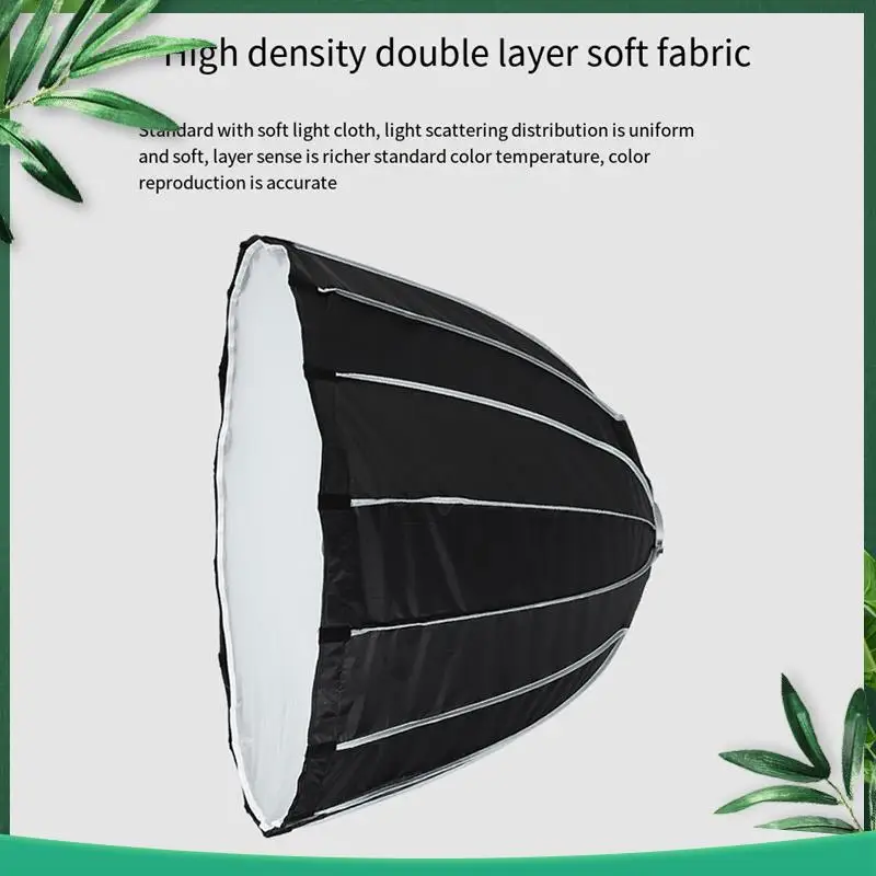 (NEW) Photography Softbox 90Cm Diameter Quick Release Deep Throw Softbox With Grid Metal Bowens Bayonet Grille Shade Easy To Use
(NEW) Photography Softbox 90Cm Diameter Quick Release Deep Throw Softbox With Grid Metal Bowens Bayonet Grille Shade Easy To Use