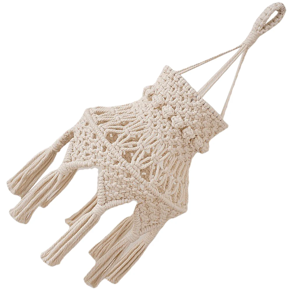 Macrame Lamp Shade Knitting Ceiling Light Cover Vintage for Kitchen Study Room Bohemian Pendant Light Covers
Macrame Lamp Shade Knitting Ceiling Light Cover Vintage for Kitchen Study Room Bohemian Pendant Light Covers