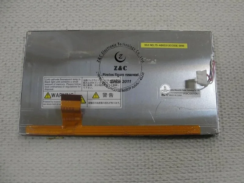 LTA070B691A LTA070B690A Оригинальный 7-дюймовый ЖК-экран класса A + для автомобильной системы GPS-навигации
LTA070B691A LTA070B690A Оригинальный 7-дюймовый ЖК-экран класса A + для автомобильной системы GPS-навигации