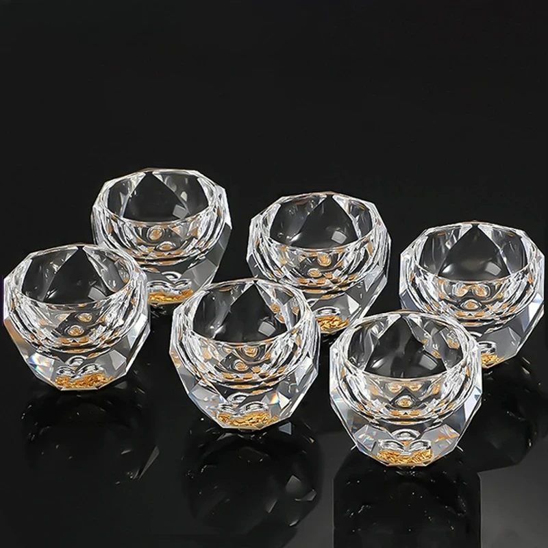4/6pcs Crystal Liquor Glasses Set Of 50ml Vodka Shot Glass Set Diamond Cutting Wine Glasses Glass Spirits Sake Brandy Teacup
4/6pcs Crystal Liquor Glasses Set Of 50ml Vodka Shot Glass Set Diamond Cutting Wine Glasses Glass Spirits Sake Brandy Teacup