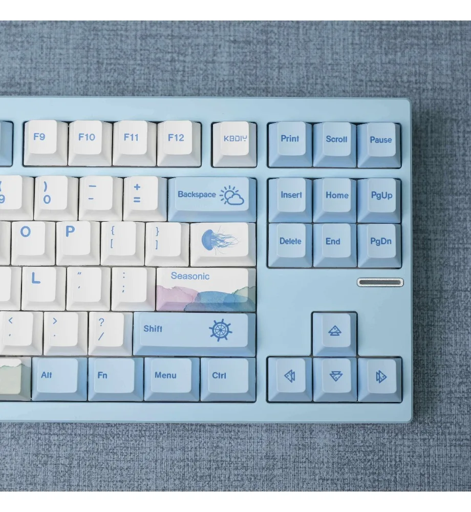 Keycap personality, Haiyun theme keycap PBT hot sublimation process original height adaptation 61 67 75 87 104, etc
Keycap personality, Haiyun theme keycap PBT hot sublimation process original height adaptation 61 67 75 87 104, etc