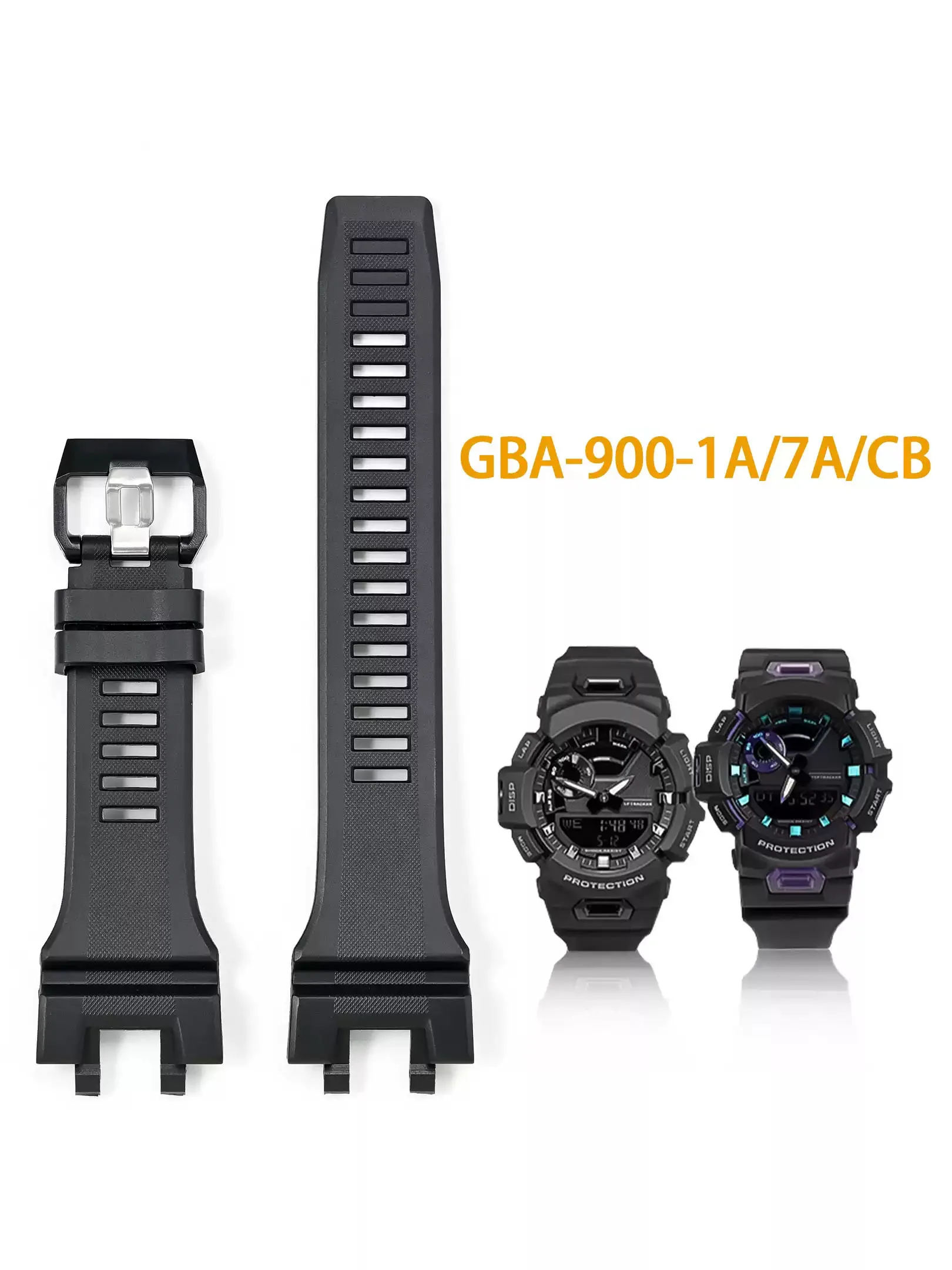 Watch Accessories For Casio GBA-900 Men's Strap Sports Waterproof Bracelet GBA 900 Resin Replacement Watchband With Linker
Watch Accessories For Casio GBA-900 Men's Strap Sports Waterproof Bracelet GBA 900 Resin Replacement Watchband With Linker