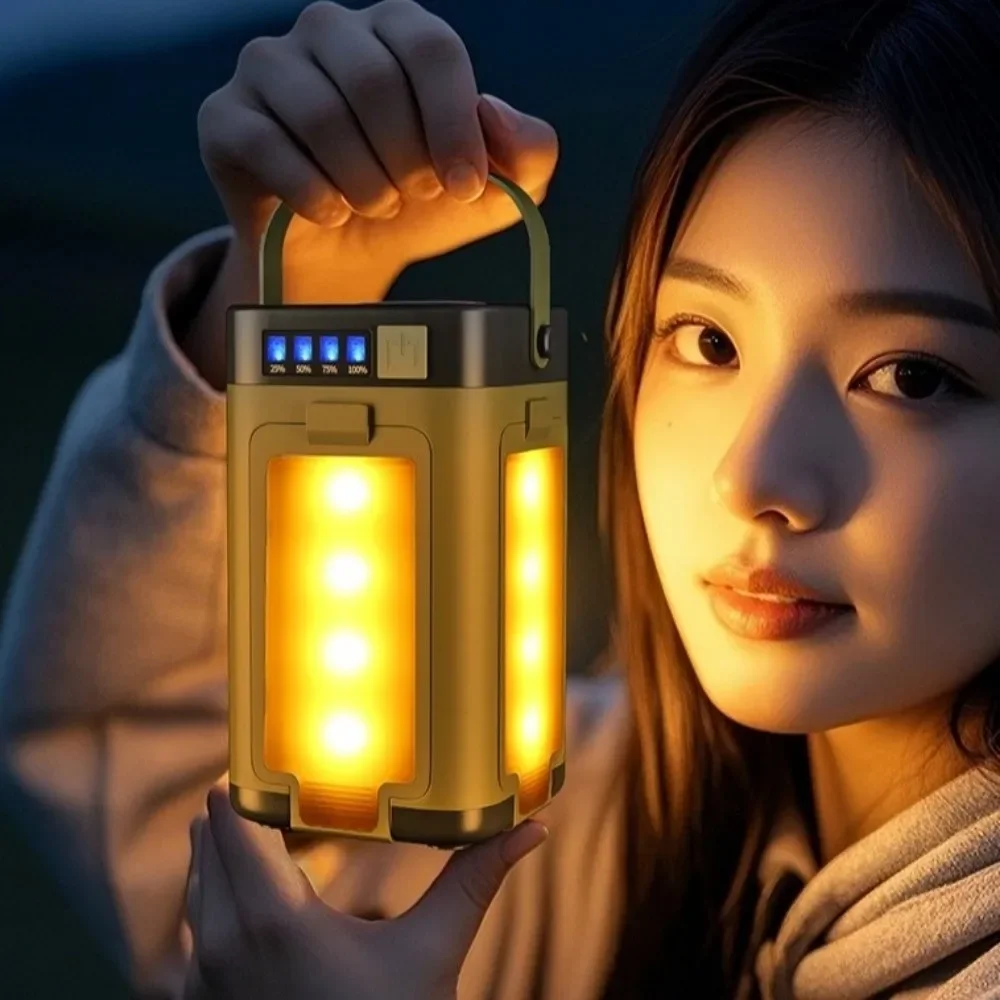 Large Capacity Solar Camping Lantern - Intelligent Display with 3 Light Modes & Folding Design
Large Capacity Solar Camping Lantern - Intelligent Display with 3 Light Modes & Folding Design
