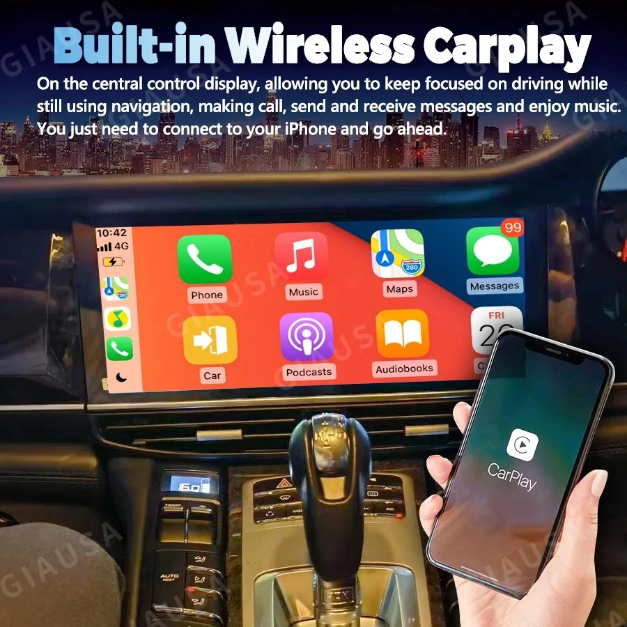 Screen Android 13 For Porsche Panamera 2011-2016 Autoradio Car Radio Multimedia Video Player GPS Stereo Carplay RHD navigation
Screen Android 13 For Porsche Panamera 2011-2016 Autoradio Car Radio Multimedia Video Player GPS Stereo Carplay RHD navigation