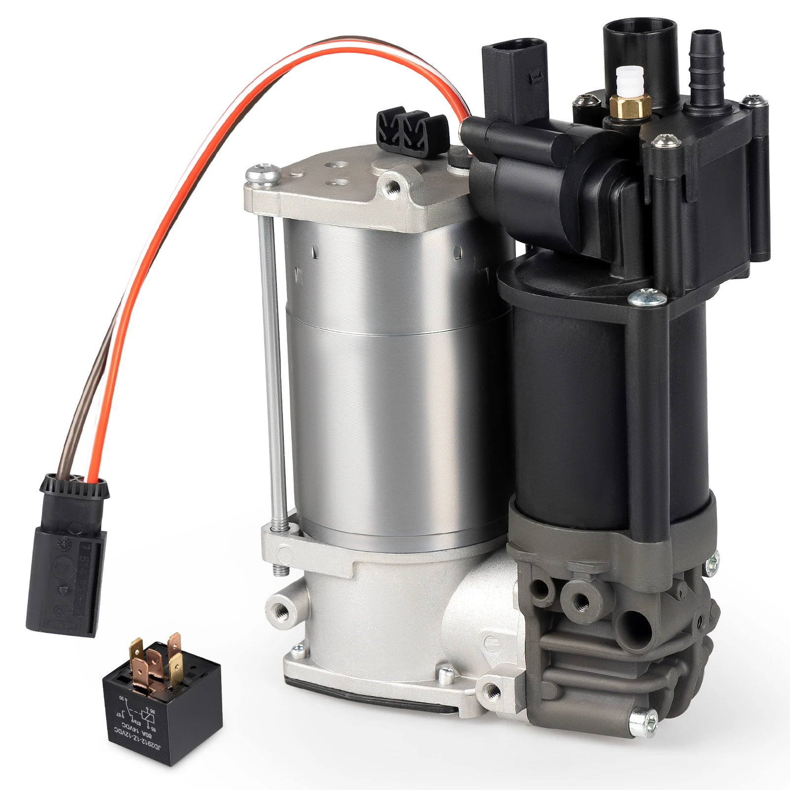 Air Ride Suspension Compressor Pump for BMW X5 F15 2012-2018, BMW X5 M F85 2013-2018, BMW X6 F16/ M F86 2013-2019, 37206875177
Air Ride Suspension Compressor Pump for BMW X5 F15 2012-2018, BMW X5 M F85 2013-2018, BMW X6 F16/ M F86 2013-2019, 37206875177