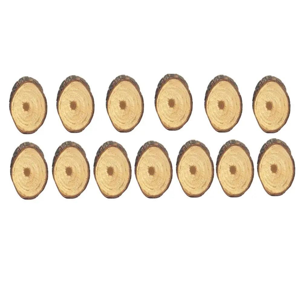 25 Pcs Wooden Decorative Slices Crafts Oval Shape Premium Material Smooth Surface DIY Projects School Camp Party Favor Wedding
25 Pcs Wooden Decorative Slices Crafts Oval Shape Premium Material Smooth Surface DIY Projects School Camp Party Favor Wedding
