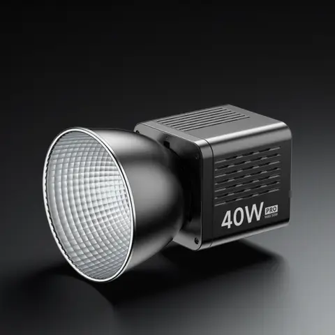 Ulanzi L023 40W Pro Portable LED Video Light Bi-Color COB Photographic Studio Light 2500K-6500K 3400mAh for Video Live-streaming
