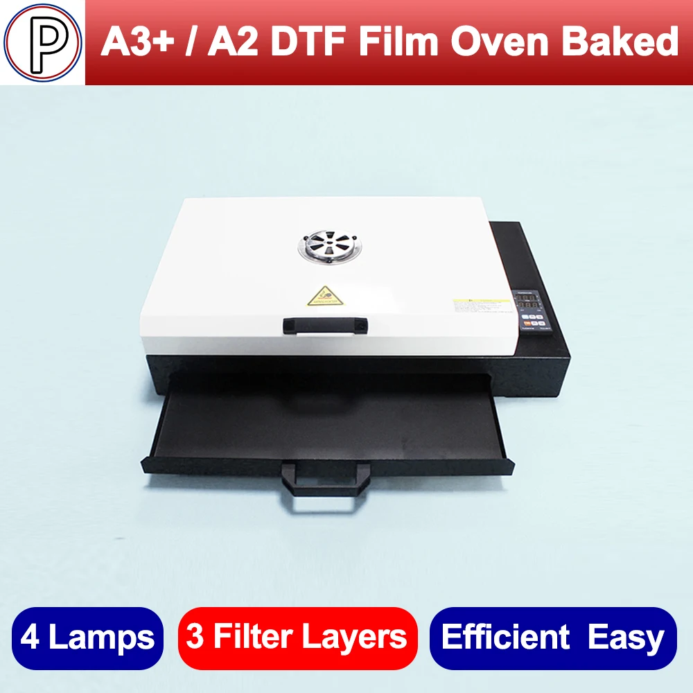 110V Or 220V DTF A3+ A2 Desktop Dtf Oven Machine PET Film Curing Hot Melt Powder Direct to Film Transfer
110V Or 220V DTF A3+ A2 Desktop Dtf Oven Machine PET Film Curing Hot Melt Powder Direct to Film Transfer