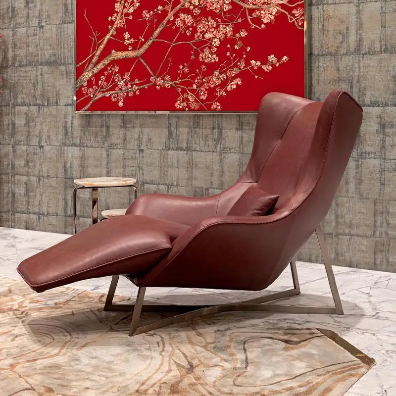 Nordic Ergonomic Living Room Chairs Lounge Design Balcony Reading Living Room Chairs Recliner Comfortable Sillones Furniture
Nordic Ergonomic Living Room Chairs Lounge Design Balcony Reading Living Room Chairs Recliner Comfortable Sillones Furniture