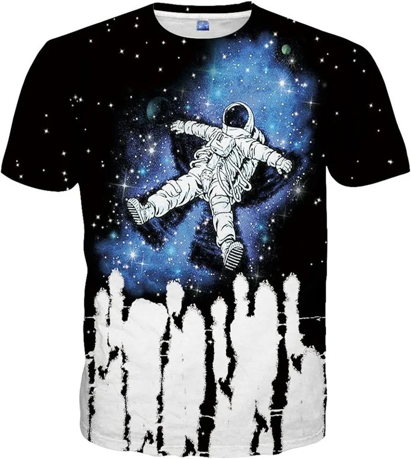 New Summer 3D Universe Planet Space Galaxy Astronaut Printing T Shirt Kids Fashion Funny Short Sleeves Women Cute Tee Shirts Tee
New Summer 3D Universe Planet Space Galaxy Astronaut Printing T Shirt Kids Fashion Funny Short Sleeves Women Cute Tee Shirts Tee