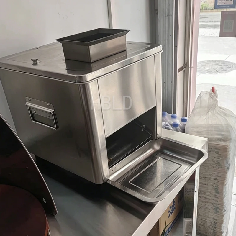 Commercial Multi-Functional Stainless Steel Meat Cutter Fully Automatic Desktop Vegetable Shredder for Kitchen
Commercial Multi-Functional Stainless Steel Meat Cutter Fully Automatic Desktop Vegetable Shredder for Kitchen
