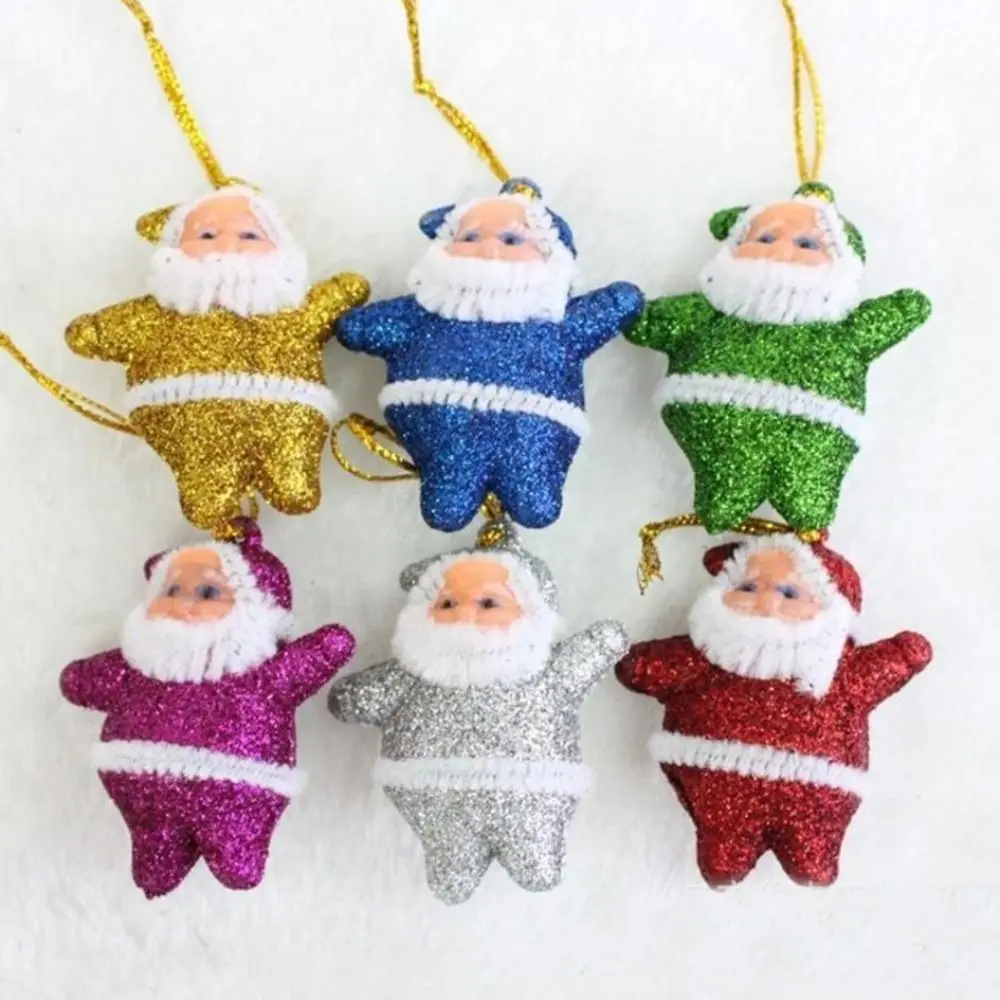 6Pcs Red Mini Santa Claus Pendant Colored Flocking Xmas Tree Hanging Navidad Decoration Christmas Tree Pendant FfNew Year
6Pcs Red Mini Santa Claus Pendant Colored Flocking Xmas Tree Hanging Navidad Decoration Christmas Tree Pendant FfNew Year