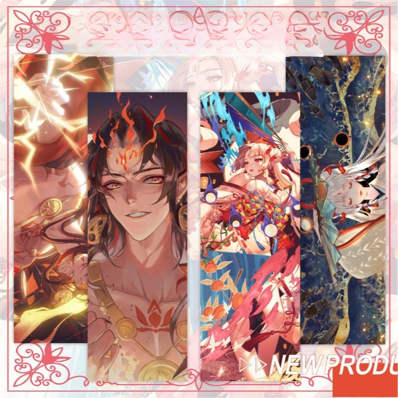 20X6,7 см Seimei Kagura Tamamonomae, популярные игровые периферийные закладки и изысканные лазерные билеты, школьные принадлежности, подарки для студентов
20X6,7 см Seimei Kagura Tamamonomae, популярные игровые периферийные закладки и изысканные лазерные билеты, школьные принадлежности, подарки для студентов