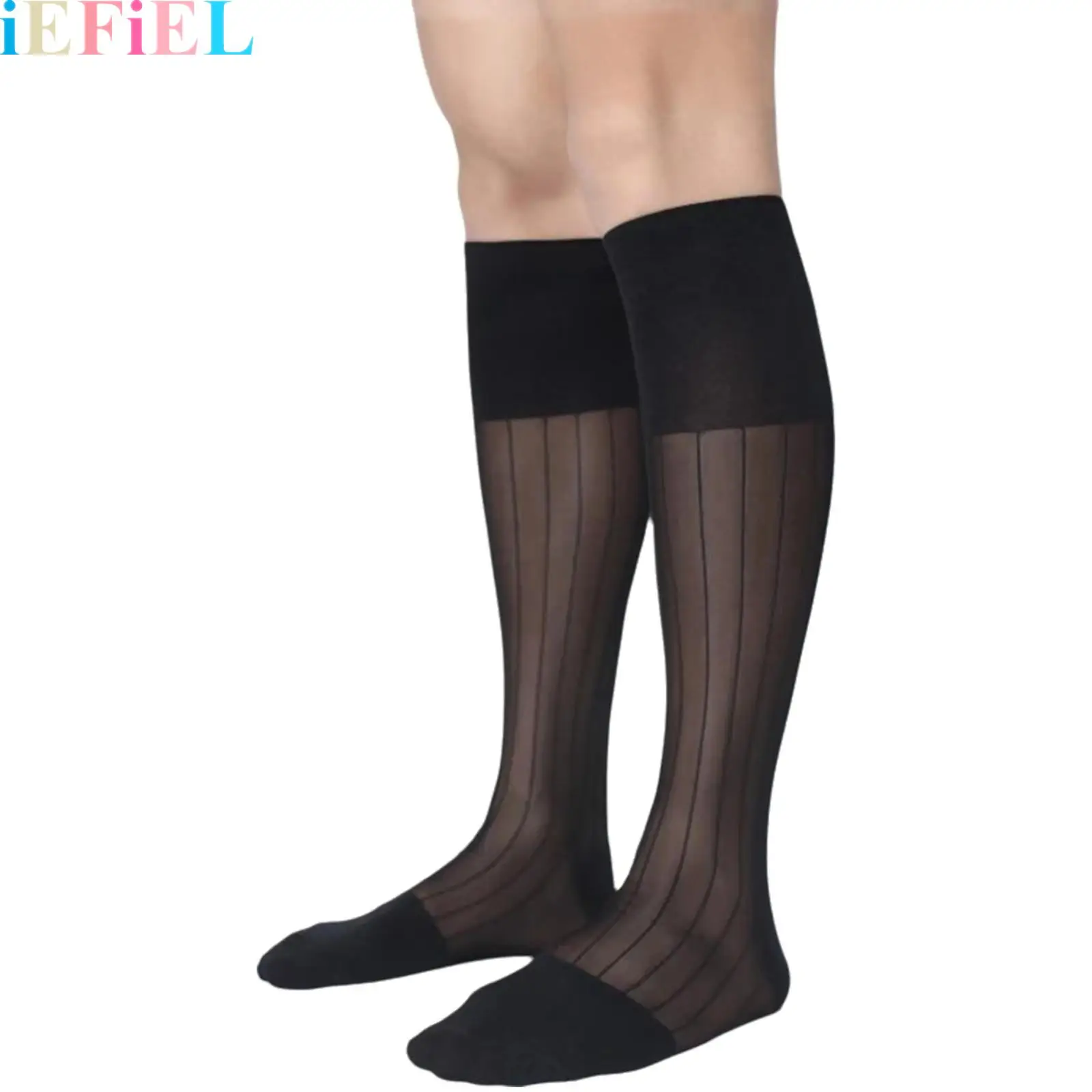 Men Striped Ultra Thin Socks Knee Length Nylon Breathable Stockings Daily Life Formal Business Footwear
Men Striped Ultra Thin Socks Knee Length Nylon Breathable Stockings Daily Life Formal Business Footwear